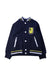 A Navy Lightweight Jackets from Jacadi in size 4T for boy. (Front View)