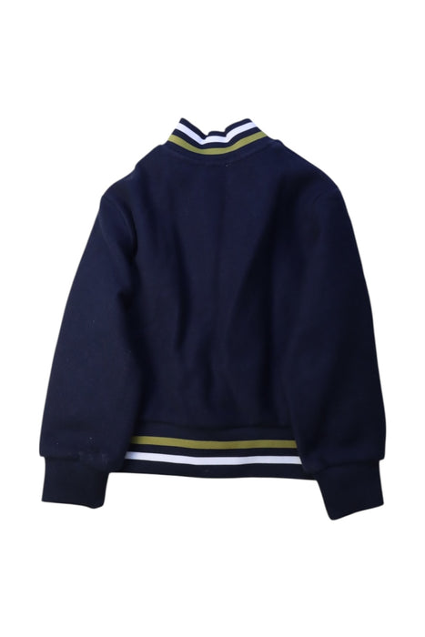A Navy Lightweight Jackets from Jacadi in size 4T for boy. (Back View)