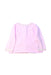 A Pink Cardigans from Jacadi in size 3-6M for girl. (Back View)