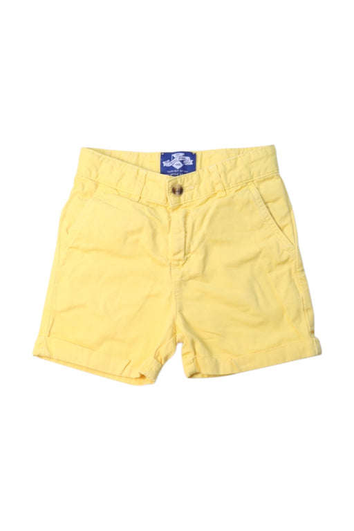 A Yellow Shorts from Thomas Brown in size 3T for boy. (Front View)