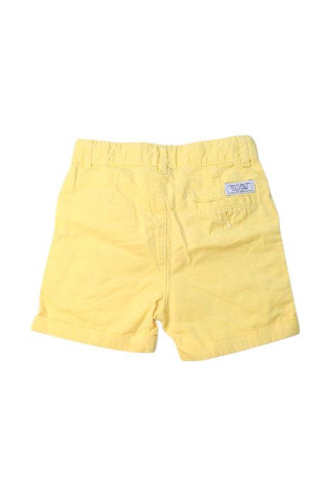 A Yellow Shorts from Thomas Brown in size 3T for boy. (Back View)