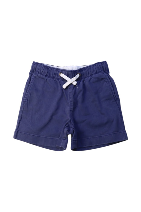 A Navy Shorts from Crewcuts in size 4T for boy. (Front View)