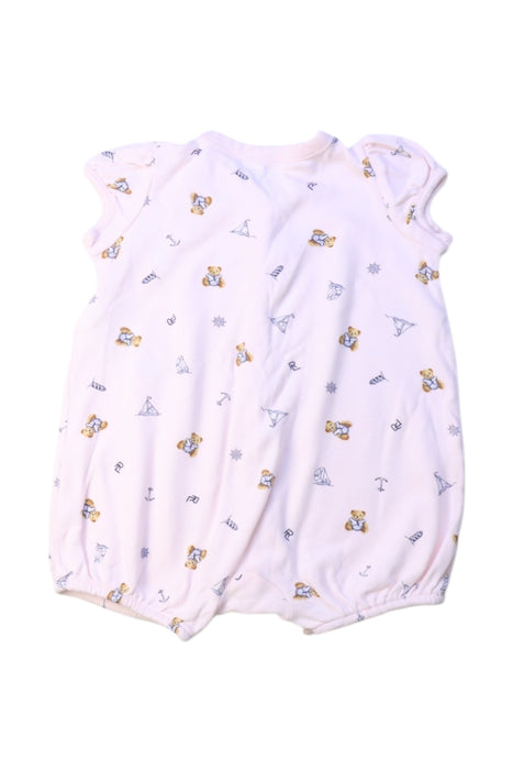 A White Sleeveless Rompers from Ralph Lauren in size 6-12M for girl. (Back View)