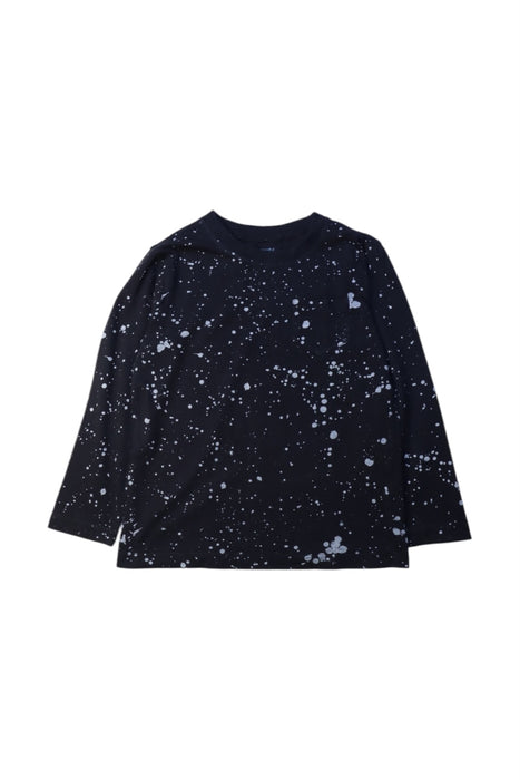 A Black Long Sleeve T Shirts from Crewcuts in size 3T for boy. (Front View)