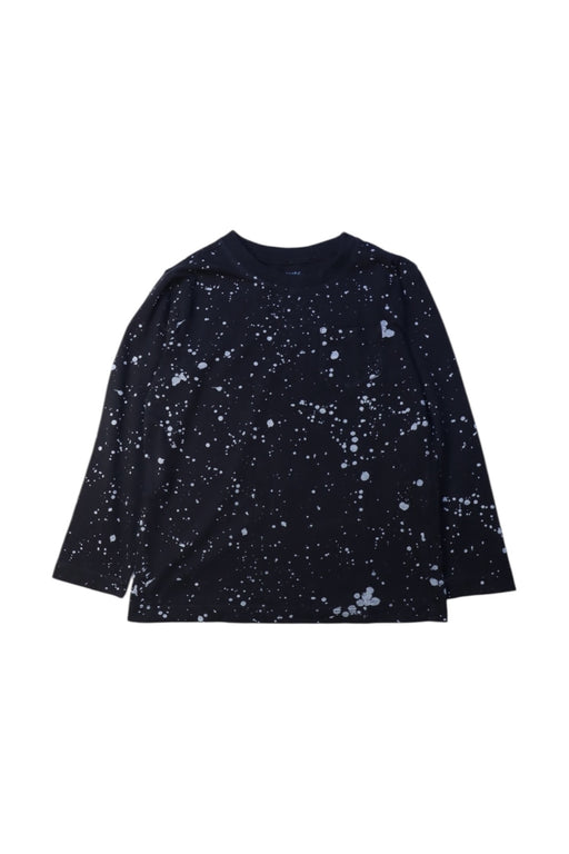 A Black Long Sleeve T Shirts from Crewcuts in size 3T for boy. (Front View)