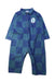 A Blue Long Sleeve Jumpsuits from Bobo Choses in size 2T for girl. (Front View)