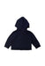 A Navy Hooded Sweatshirts from Armani in size 3-6M for girl. (Back View)