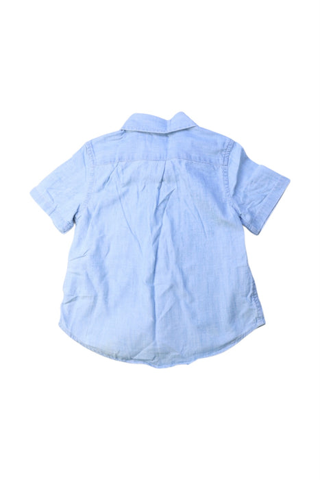A Blue Short Sleeve Shirts from Ralph Lauren in size 2T for boy. (Back View)