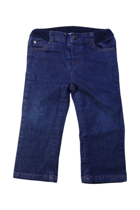 A Blue Jeans from Jacadi in size 12-18M for boy. (Front View)