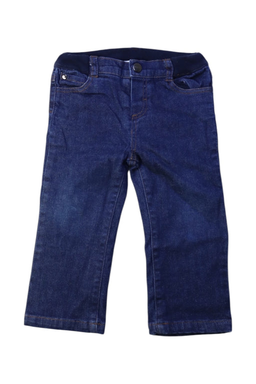 A Blue Jeans from Jacadi in size 12-18M for boy. (Front View)
