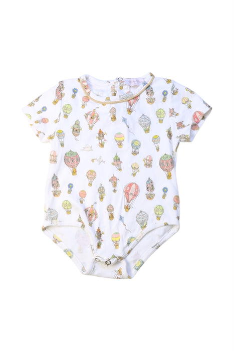 A Multicolour Short Sleeve Bodysuits from Atelier Choux in size 6-12M for girl. (Front View)