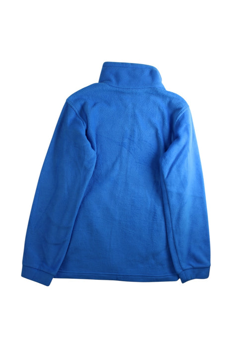 A Blue Lightweight Jackets from Columbia in size 10Y for boy. (Back View)