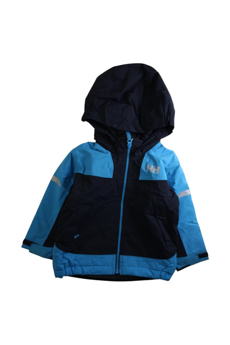 A Blue Lightweight Jackets from Helly Hansen in size 3T for boy. (Front View)