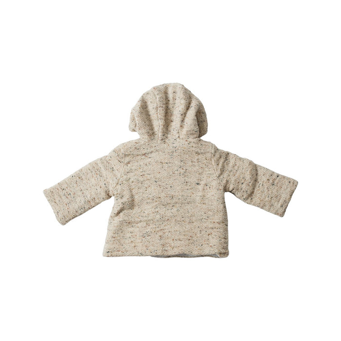 A Beige Coats from Bonpoint in size 2T for neutral. (Back View)