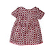 A Red Short Sleeve Dresses from Little Marc Jacobs in size 3T for girl. (Back View)