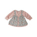 A Pink Long Sleeve Dresses from Kenzo in size 6-12M for girl. (Back View)