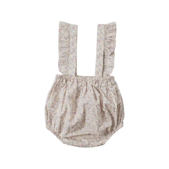 A Beige Sleeveless Rompers from Bonpoint in size 0-3M for girl. (Back View)