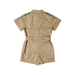 A Beige Short Sleeve Rompers from Burberry in size 6T for neutral. (Back View)