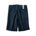 A Navy Shorts from IKKS in size 7Y for boy. (Back View)