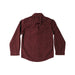 A Burgundy Long Sleeve Shirts from Burberry in size 5T for neutral. (Back View)