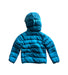 A Blue Puffer/Quilted Jackets from Mont-bell in size 8Y for neutral. (Back View)