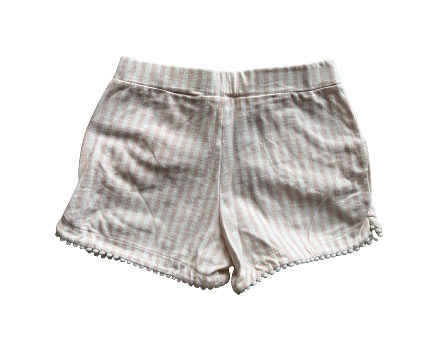 A Pink Shorts from Petit Bateau in size 6T for girl. (Back View)