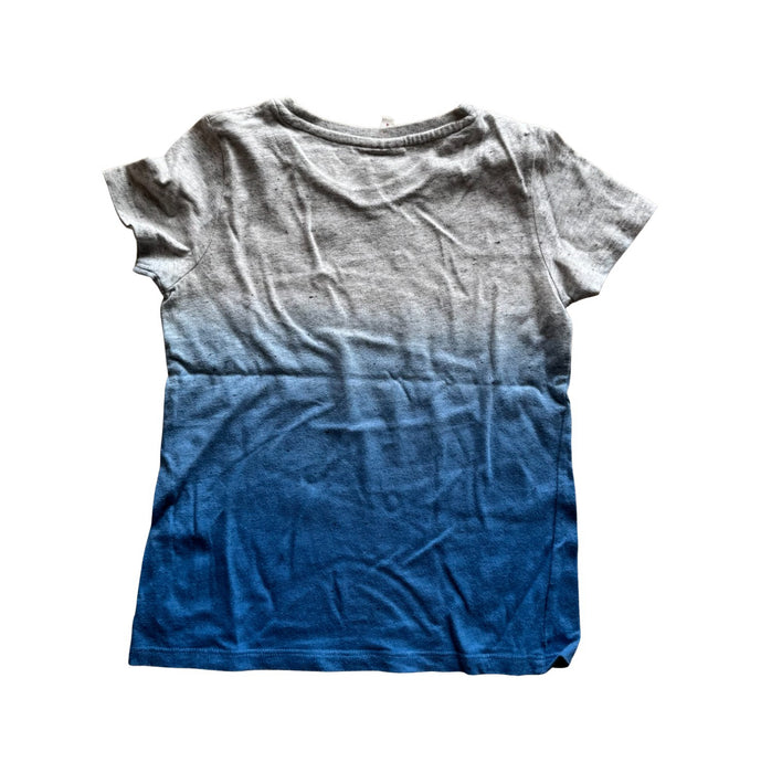 A Blue Short Sleeve T Shirts from Seed in size 4T for neutral. (Back View)