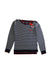 A Black Long Sleeve Shirts from Tommy Hilfiger in size 4T for girl. (Front View)