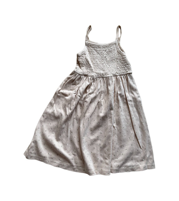 A Beige Sleeveless Dresses from Jamie Kay in size 6T for girl. (Back View)