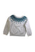 A White Knit Sweaters from Janie & Jack in size 6T for girl. (Back View)