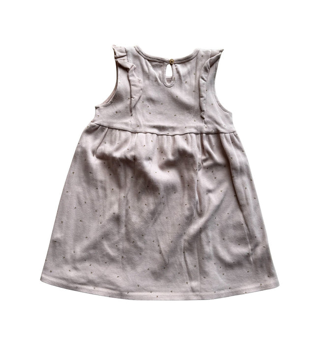 A Beige Sleeveless Dresses from Jamie Kay in size 5T for girl. (Back View)