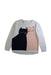 A White Sweatshirts from Seed in size 6T for girl. (Front View)