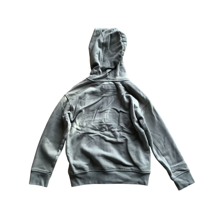 A Grey Zippered Sweatshirts from Abercrombie & Fitch in size 7Y for neutral. (Back View)