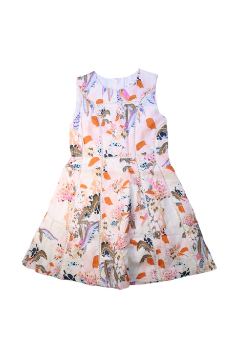 A Multicolour Sleeveless Dresses from REISS in size 8Y for girl. (Front View)