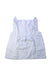 A White Sleeveless Dresses from Les Enfantines in size 8Y for girl. (Front View)