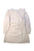 A Pink Long Sleeve Dresses from Bonpoint in size 8Y for girl. (Back View)