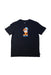 A Black Short Sleeve T Shirts from Nike in size 10Y for boy. (Front View)