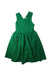 A Green Sleeveless Dresses from COS in size 6T for girl. (Front View)