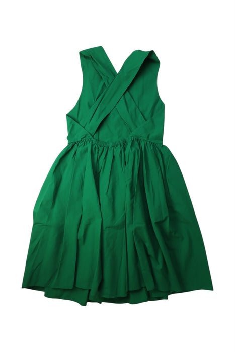 A Green Sleeveless Dresses from COS in size 6T for girl. (Back View)