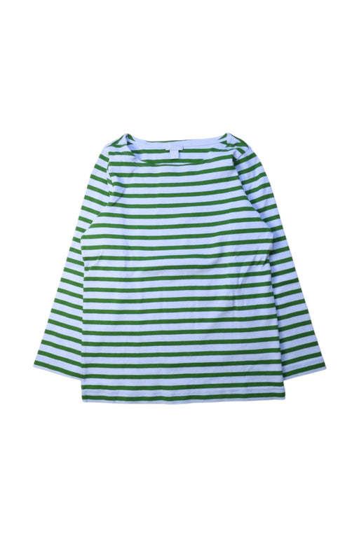 A Green Long Sleeve T Shirts from COS in size 6T for girl. (Front View)