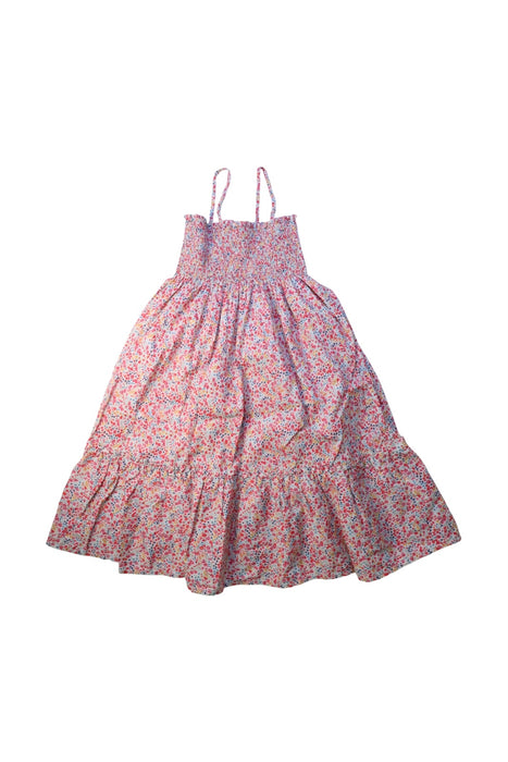 A Multicolour Sleeveless Dresses from Bonton in size 8Y for girl. (Front View)