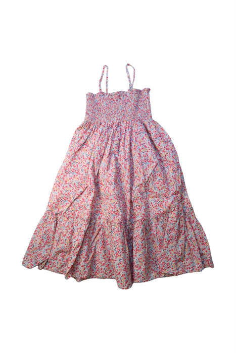A Multicolour Sleeveless Dresses from Bonton in size 8Y for girl. (Back View)