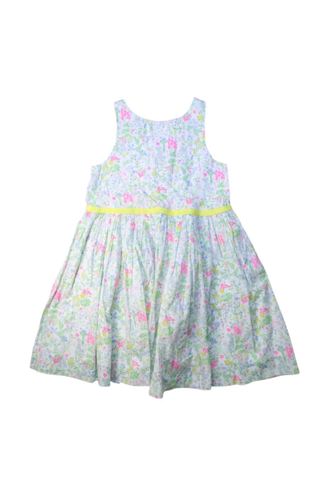 A Multicolour Sleeveless Dresses from Jacadi in size 8Y for girl. (Front View)