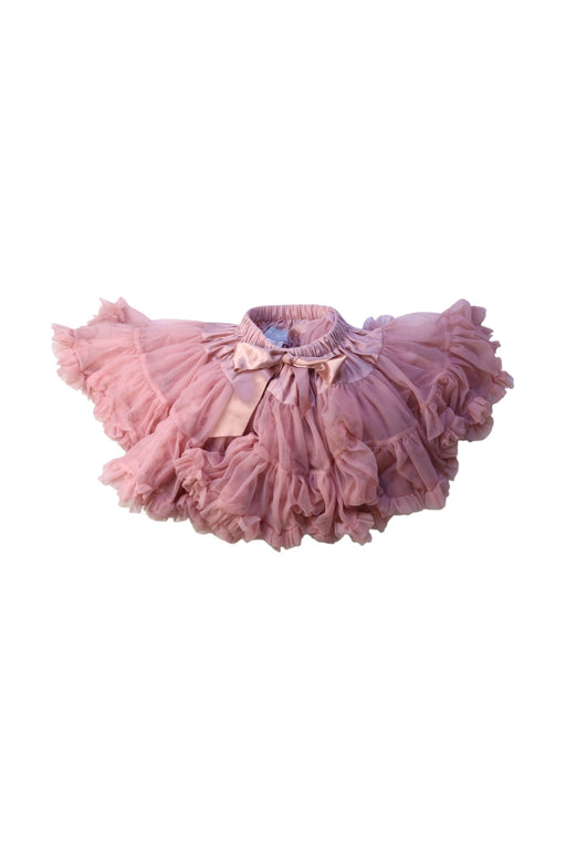 A Pink Tulle Skirts from Bob & Blossom in size 4T for girl. (Front View)