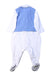 A Blue Long Sleeve Jumpsuits from Chicco in size 0-3M for boy. (Back View)