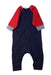 A Multicolour Long Sleeve Rompers from Petit Bateau in size 3-6M for boy. (Back View)