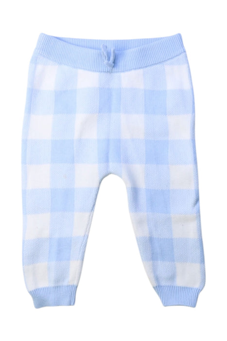 A Blue Casual Pants from Seed in size 6-12M for girl. (Front View)