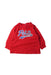 A Red Long Sleeve T Shirts from Ralph Lauren in size 0-3M for boy. (Front View)