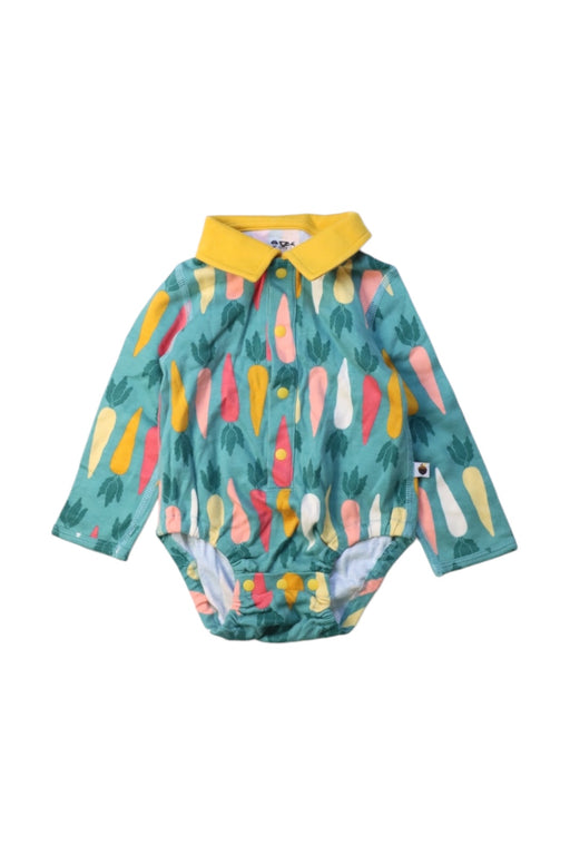 A Multicolour Long Sleeve Bodysuits from Vauva in size 3-6M for girl. (Front View)