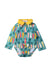 A Multicolour Long Sleeve Bodysuits from Vauva in size 3-6M for girl. (Front View)